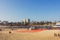 Memorial at Santa Monica beach