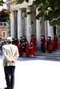 Memorial service for the recently departed local councillor Royalty Free Stock Photo