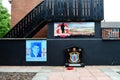 Memorial to John McMichael in Belfast, Northern Ireland