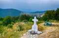 Memorial Shipka view in Bulgaria