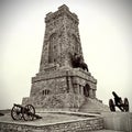 Memorial Shipka view in Bulgaria