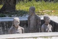 Memorial of the slave market in Zanzibar