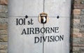 Memorial of the 101st Airborne Division in Bastogne Belgium