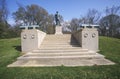 Memorial and statue of William F. Vilas, Lt. Col. commanding the 23rd Wisconsin Infantry at Seige of Vicksburg