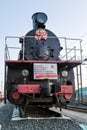 Memorial Steam locomotive EM 728-73. Kursk. Russia