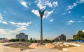 Memorial stele to the liberators of Rostov-on-Don from the Nazis, Russia