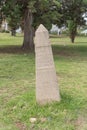 Memorial stone for members of Ross family in Lady Grey