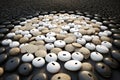 Memorial Stones Arranged in YinYang Pattern