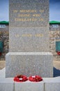 The memorial to the 1982 Falklands War