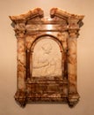 Memorial to Florance Nightingale in the crypt of St Paul's Cathedral