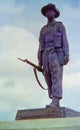 Memorial to the Gold Coast Regiment on Independence Square in Accra, Ghana, circa 1950s