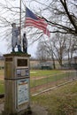 Memorial to Little League Baseball National Pastime Royalty Free Stock Photo