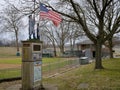 Memorial to Little League Baseball National Pastime Royalty Free Stock Photo