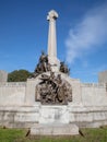 Memorial to mark Lever Brothers employees lost in the First World War and added to after the Second World War at Port Sunlight Royalty Free Stock Photo