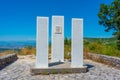 Memorial to Marko Ivanovic near Medun in Montenegro