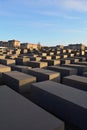 Memorial to the Murdered Jews of Europe (Holocaust) in Berlin Royalty Free Stock Photo