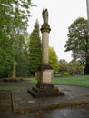 Memorial to the Saddleworth men who gave their lives in the 1914 1817 war