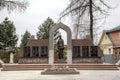 Memorial to soldiers of 5 armies of the Western front. Zvenigorod, Russia.