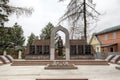 Memorial to soldiers of 5 armies of the Western front. Zvenigorod, Russia.