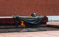 Memorial to tomb of Unknown Soldier Royalty Free Stock Photo