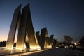 The memorial to UAE soldiers killed in the line of duty, known as Wahat al Karama, in Abu Dhabi