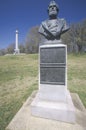 Memorial to US Brigadier General Marcellus M. Crocker of 1863, at Vicksburg National Military Park, MS