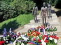 The memorial to the victims of communism, Petrin, Prague, Czech Royalty Free Stock Photo