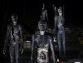 The Memorial to the victims of Communism at the Petrin Royalty Free Stock Photo