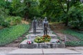 Memorial to the Victims of Communism Prague in Czech Republic. Royalty Free Stock Photo