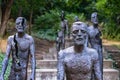 Memorial to the Victims of Communism Prague in Czech Republic. Royalty Free Stock Photo
