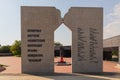 Memorial to the victims of the Nazi occupation of Crimea 1941-1944. 