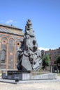 Memorial to the victims of the Spitak earthquake in 1988 near Church of the Holy Saviour. Gyumri Royalty Free Stock Photo