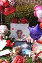 Memorial to Whitney Houston