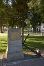 Memorial to the WW1 Naval Battle of Coronel