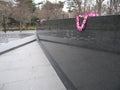Memorial wall in Arlington National Cemetery