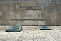 Memorial Wall in Concentration Camp Bergen-Belsen