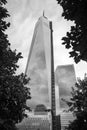 9/11 Memorial at World Trade Center, Ground Zero Royalty Free Stock Photo