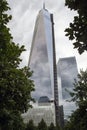 9/11 Memorial at World Trade Center, Ground Zero Royalty Free Stock Photo