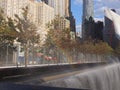 Memorial at World Trade Center Ground Zero in New York