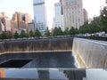 Memorial at World Trade Center Ground Zero in New York Royalty Free Stock Photo