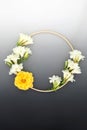 In Memoriam Sympathy Flower Wreath Royalty Free Stock Photo