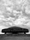 Memories of Death and Destruction: Majdanek Concentration Camp Museum Memorial Royalty Free Stock Photo