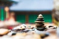 The balanced stones, health and work . Royalty Free Stock Photo