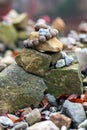 The balanced stones, health and work . Royalty Free Stock Photo