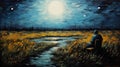 Memories Of Van Gogh: Sitting In The Painting Memories Of Brabant