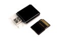 Memory card and adapter