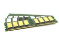 Memory chips for computer Royalty Free Stock Photo