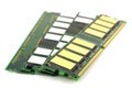 Memory chips for computer Royalty Free Stock Photo