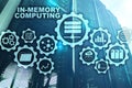In-Memory Computing. Technology Calculations Concept. High-Performance Analytic Appliance