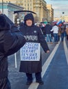 Memory march of slain politician Boris Nemtsov